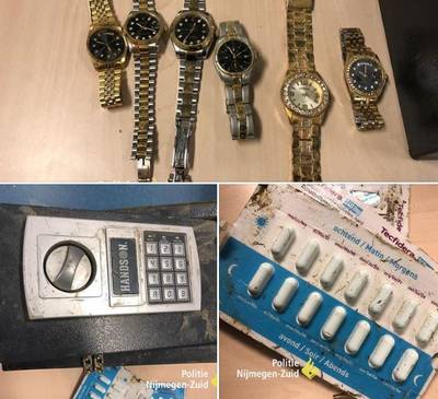 Zes horloges en medicijnen: Van wie is deze kluis?