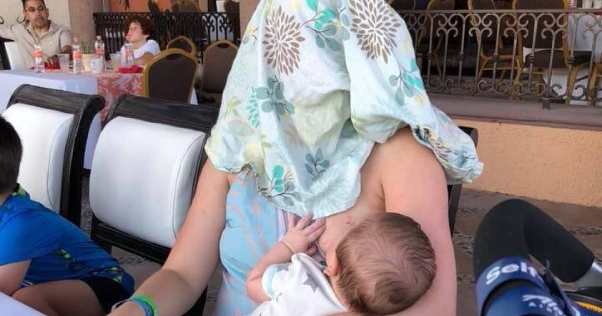 Zogende Vrouw Wordt Gevraagd Zichzelf Te Bedekken En Gaat Viraal Met Reactie Bizar Ad Nl