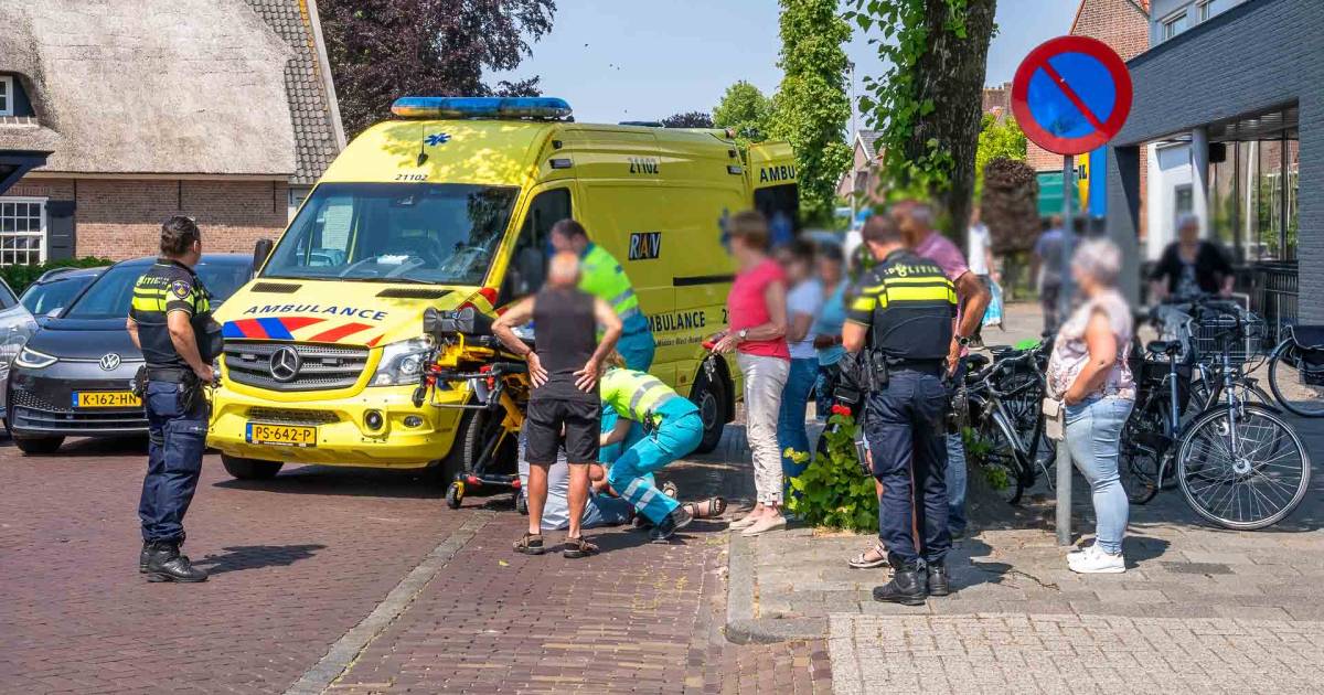 Fietser raakt gewond bij botsing met auto in Drunen.