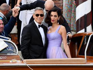 George Clooney tijdens voorstelling nieuwe film: "Er hangt een donkere wolk boven Amerika"