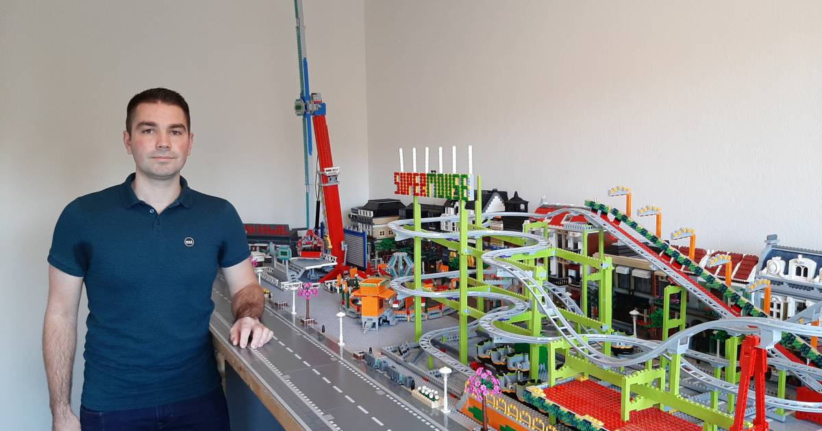 Gerard (30) uit Zwolle bouwt elke kermisattractie exact na met Lego: 'Ik wilde meer en Zwolle | destentor.nl