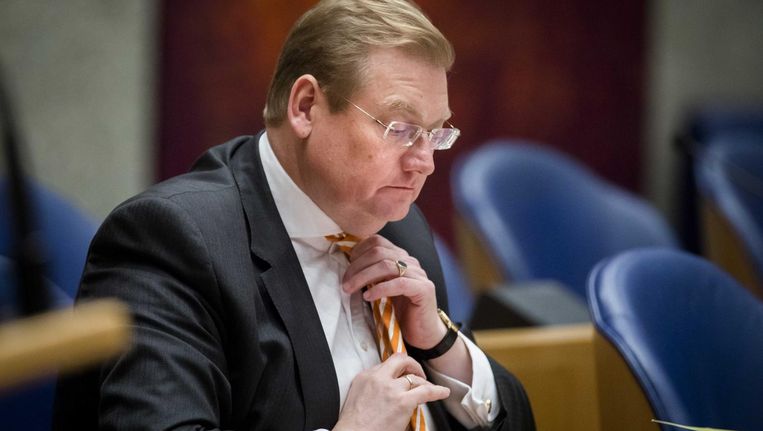 Minister Ard van der Steur van Justitie in december vorig jaar. Beeld anp