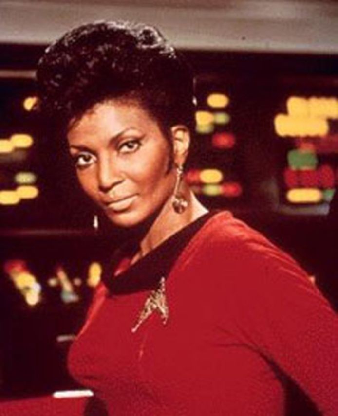 Actress Nichelle Nichols.
