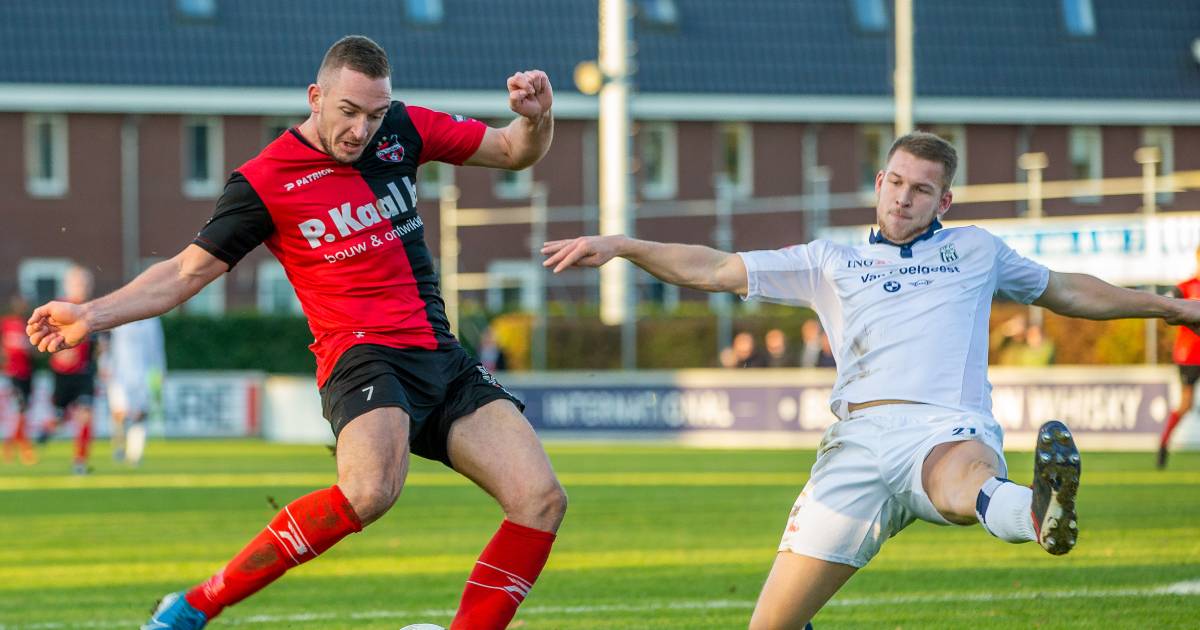 Kozakken Boys aast op De Treffersvleugelspits Maertzdorf Voetbal Nijmegen gelderlander.nl