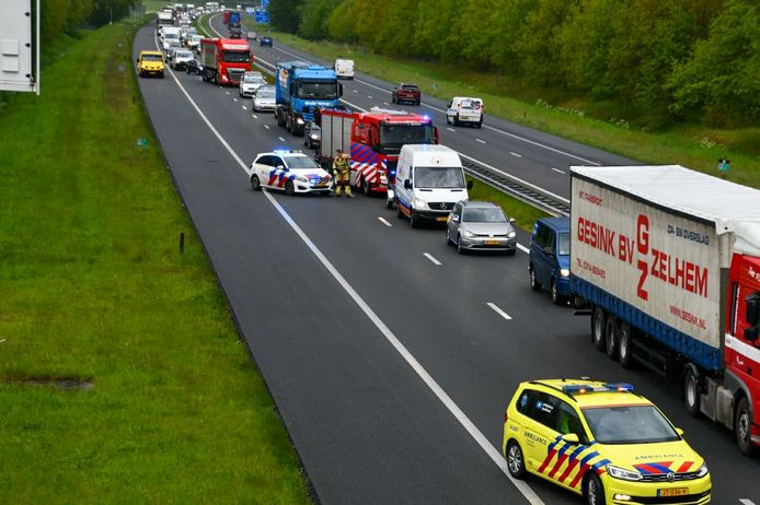 Ongeluk Op A35 Bij Enschede Weg Weer Vrijgegeven Enschede Tubantia Nl
