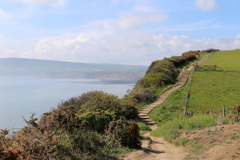 Cleveland Way, een 177 kilometer lang wandelpad.
 Beeld Alamy Stock Photo