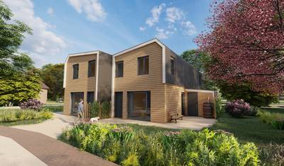 Duurzame woningen in Olst genomineerd voor publieksprijs: ‘Uitstekend voorbeeld van houtbouw’