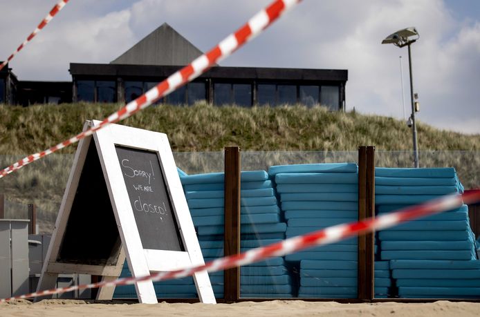 Vanaf 1 juni mogen de strandpaviljoens weer een beperkt aantal gasten op de terrassen ontvangen.