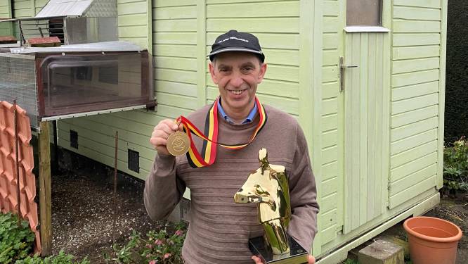 Eric Claus is Belgisch kampioen in duivensport