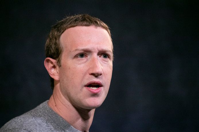 Facebook-baas Mark Zuckerberg.