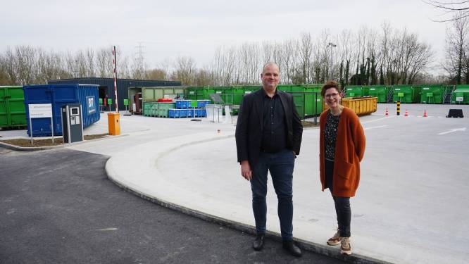 Recyclagepark heropent na verbouwingswerken de deuren: “Geen hinder meer voor buurt door alles honderd meter op te schuiven”