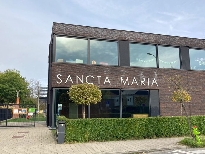 L'école Sancta Maria à Gentbrugge, en Flandre-Orientale.