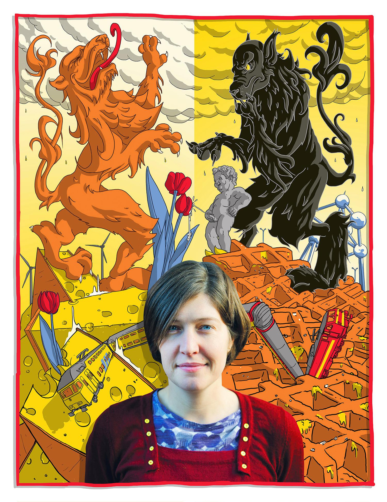 Oud-correspondent Leen Vervaeke. Beeld Bier en Brood / de Volkskrant