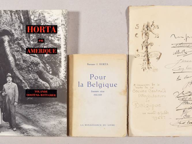 Persoonlijke documenten van Victor Horta en ontdekkingsreiziger de Gerlache gaan onder de hamer in Brussels veilinghuis