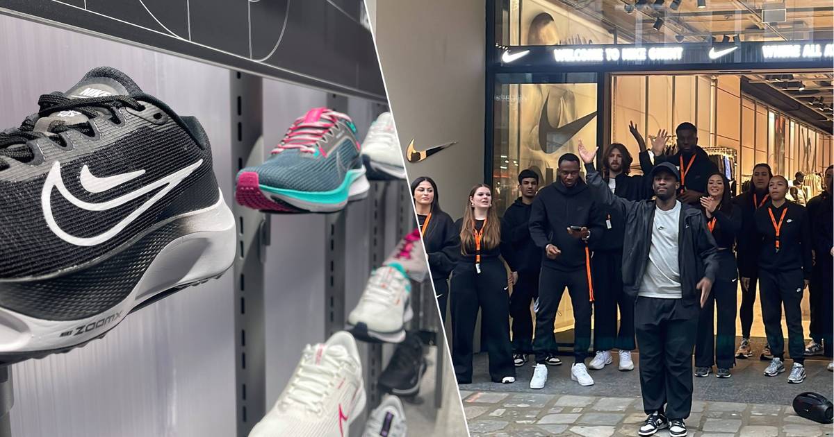 NET OPEN. Langverwachte Nike Store opent deuren in Veldstraat Zoveel fietsers en joggers in Gent zij vinden hier zeker en vast hun gading Uit tips Gent hln.be