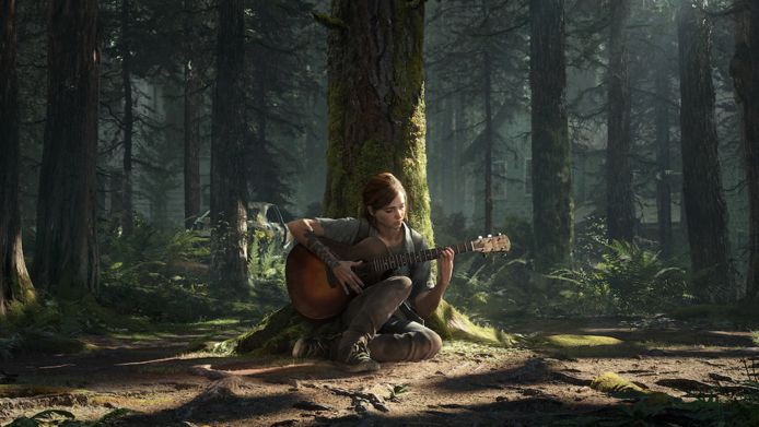 Hoofdpersonage Ellie in 'The Last of Us Part II'.
