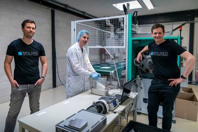 Startend bedrijfje van Eindhovenaren troeft iedereen af: miljoenen corona-teststaafjes rollen van de