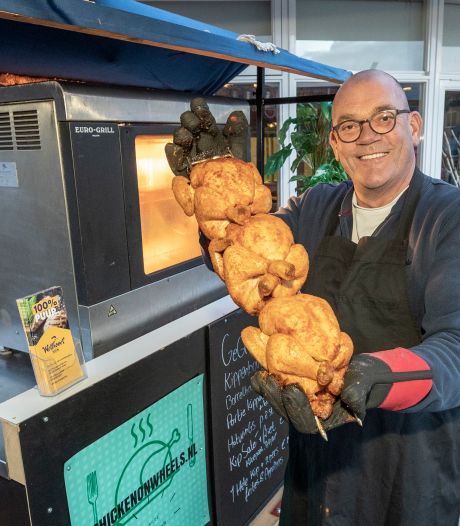 Foodtruck is een blijvertje voor kroegbaas Hugo: ‘Overdag kip verkopen en ’s avonds biertjes tappen’