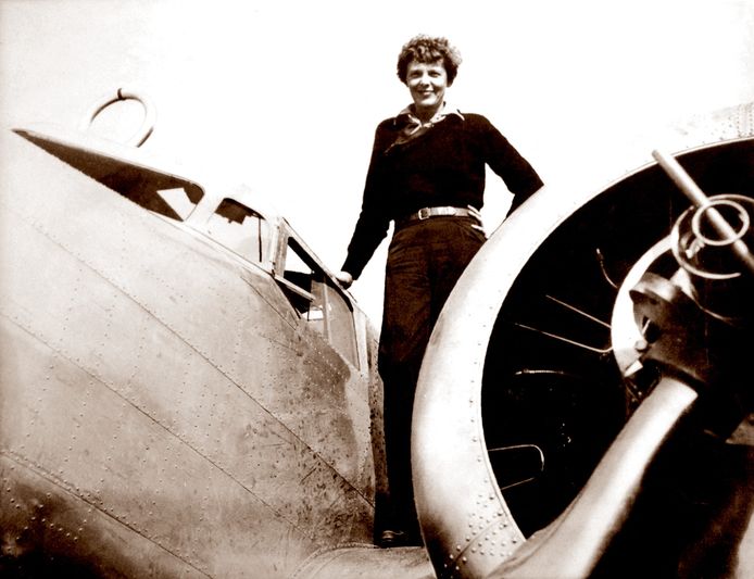 Amelia Earhart.