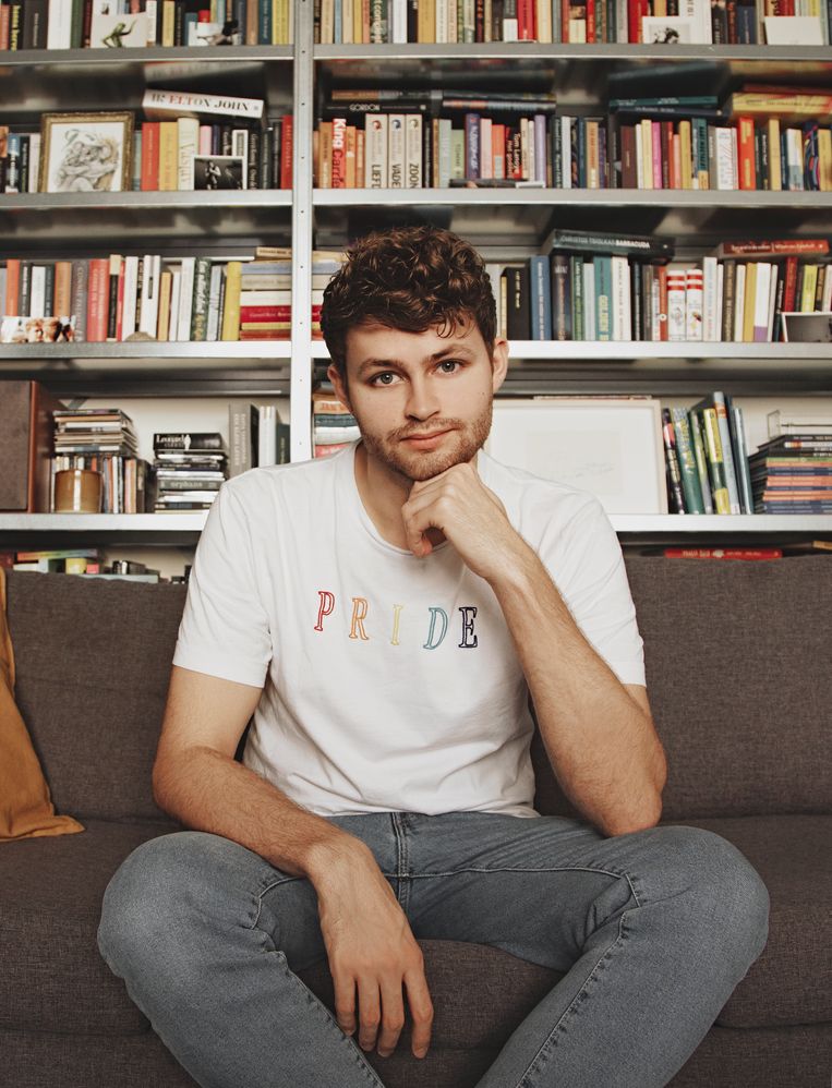 Auteur Pim Lammers, wiens dichtbundel nu een herdruk krijgt. Beeld De Schrijverscentrale