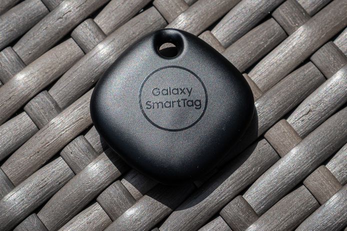 Een Galaxy SmartTag.