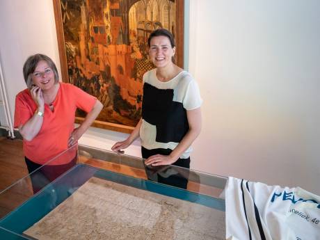Legendarische doek waarmee 1700 jaar geleden een prinses werd gewurgd, is terug in Rhenen: maar is-ie ook echt? 
