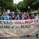 Honderden Amerikanen de straat op om te demonstreren tegen lockdown