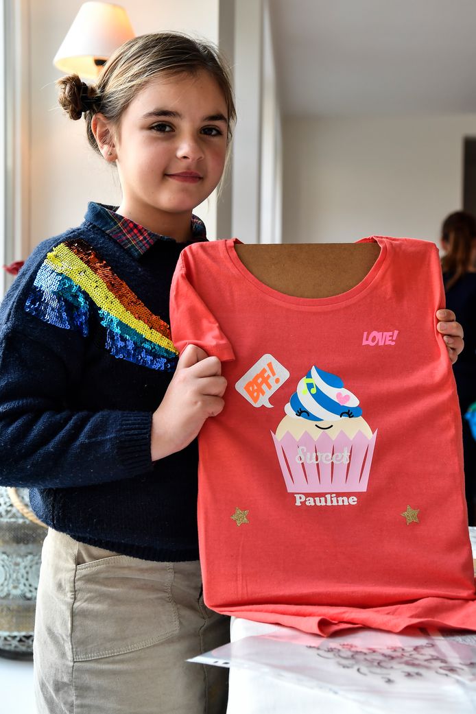 Zelf T-shirts bedrukken tijdens kinderfeestjes | hln.be