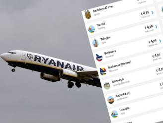 Ryanair pakt uit: tientallen bestemmingen voor nog geen vijf euro