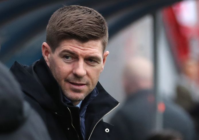 Rangers-coach Steven Gerrard.