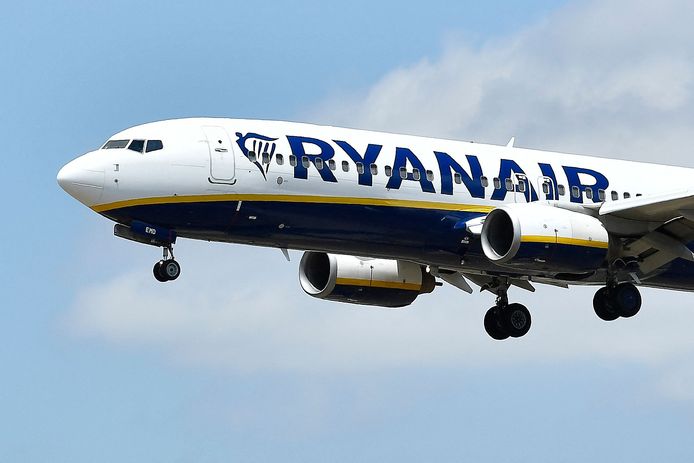 Het incident gebeurde op een vliegtuig van Ryanair.