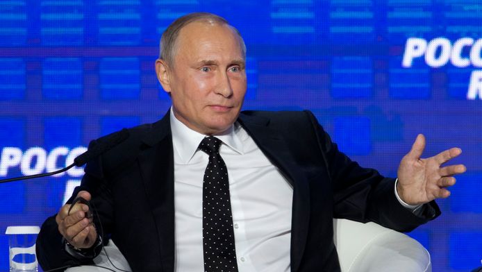 Le président russe Vladimir Poutine à Moscou, le 12 octobre 2016.