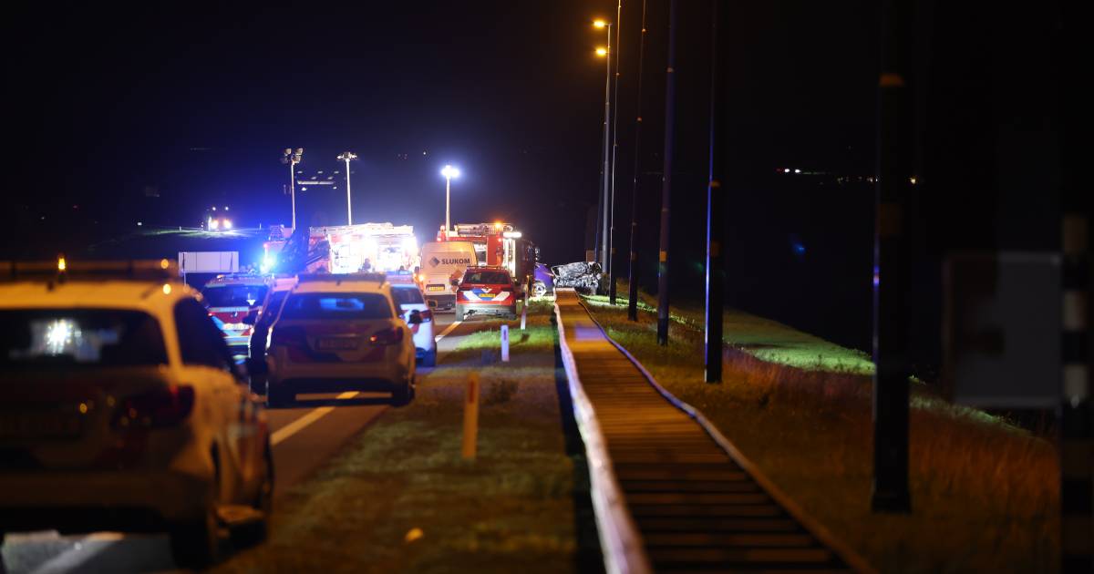 Politieachtervolging eindigt met ernstig ongeluk op N50.