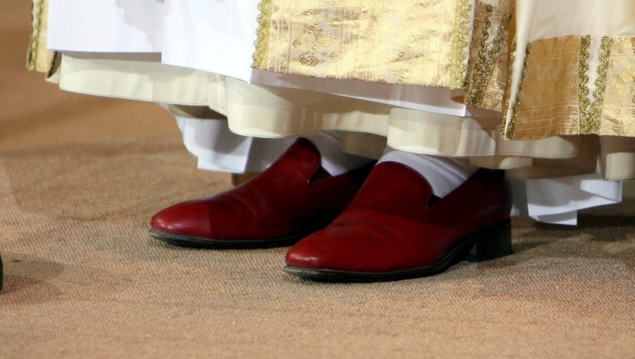 Rode zomerschoenen store
