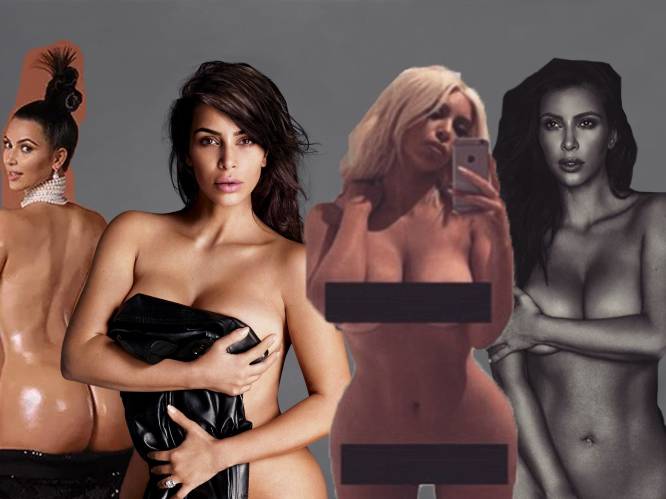 In beeld: de meest onthullende foto's van Kim Kardashian