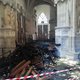 Politie arresteert man na brand in kathedraal Nantes