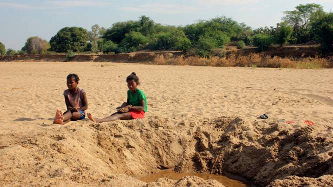 Klimaatverandering van beperkte invloed op hongersnood Madagaskar