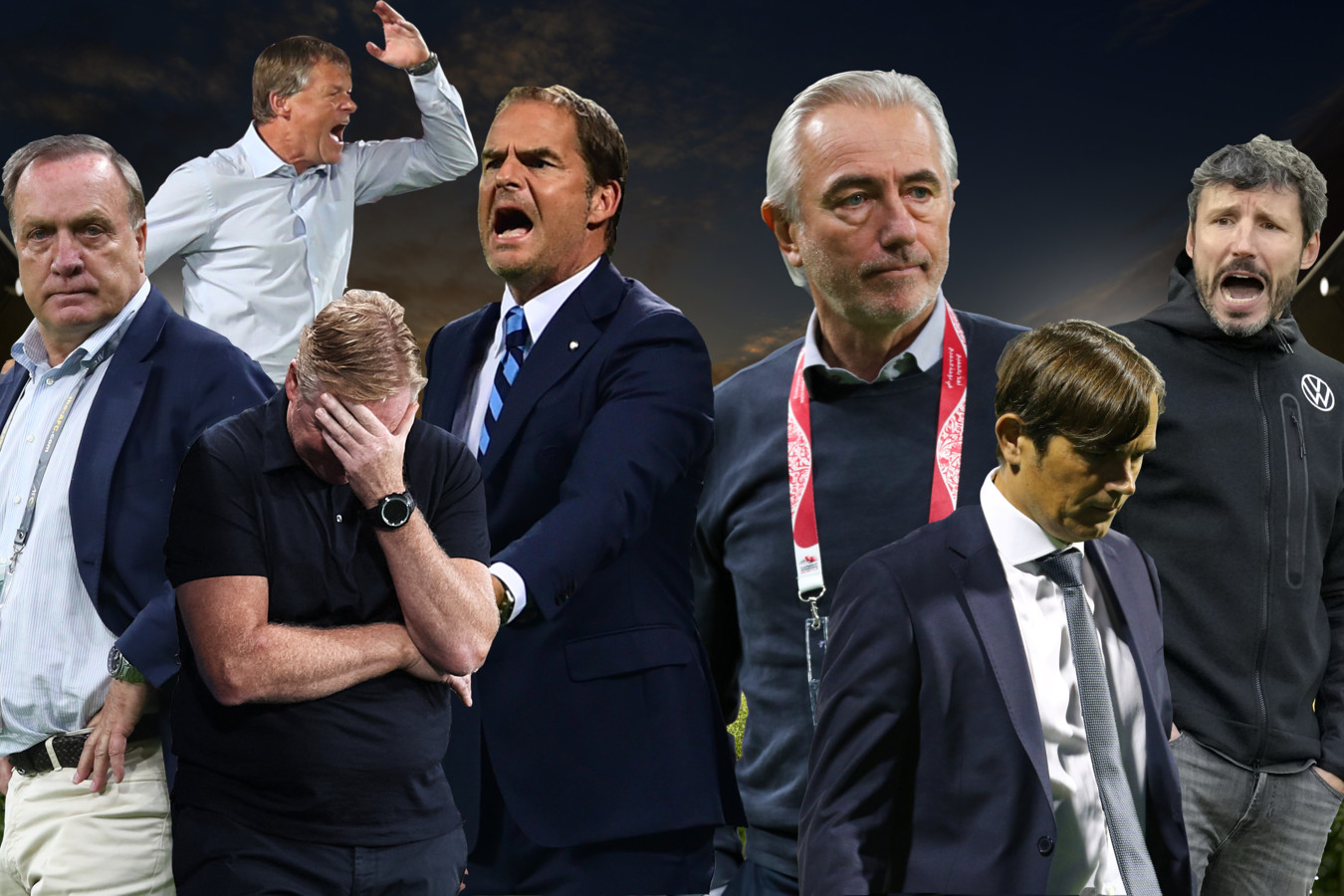 Koeman is niet de enige Nederlandse trainers falen massaal in het buitenland Foto AD.nl