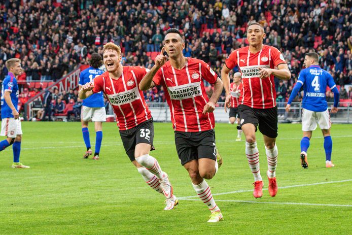 Eran Zahavi staat na 56 duels voor PSV op 25 treffers, waarvan acht in de eerste helft van dit seizoen.