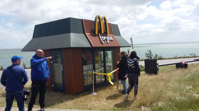 McDonald's op Schouwen-Duiveland.