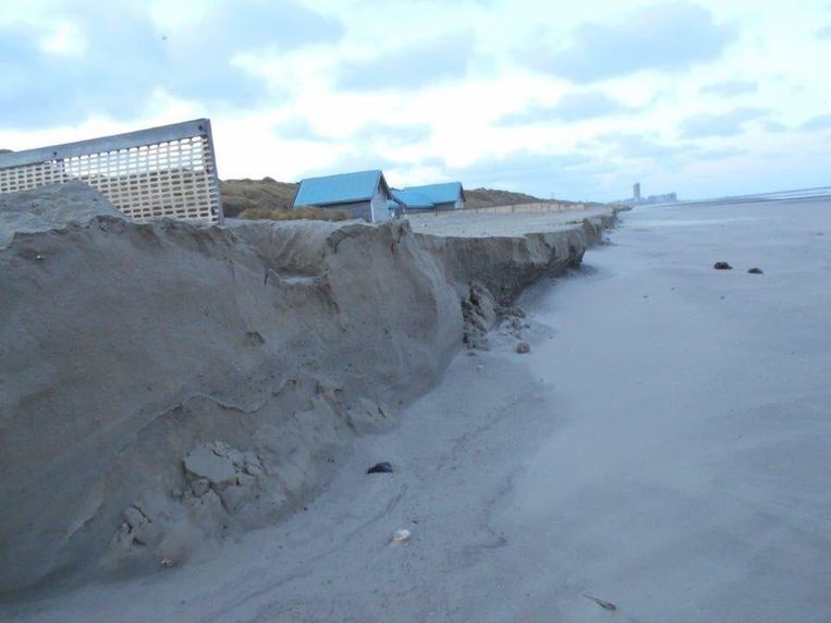 Het strand in Bredene Beeld Timmy Van Assche