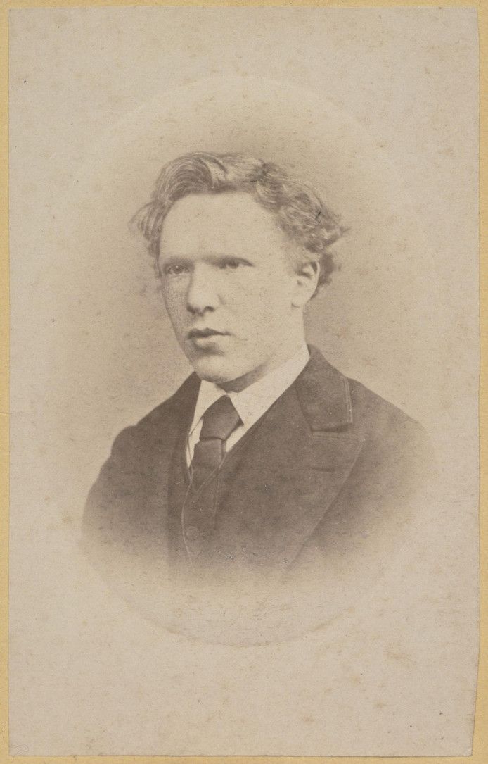 Deze foto van een 19-jarige Vincent van Gogh is nu nog de enige goede portretfoto's die van hem bekend is.