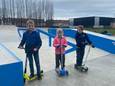 De opening van het nieuwe skatetterrein in het Nielse sportpark.