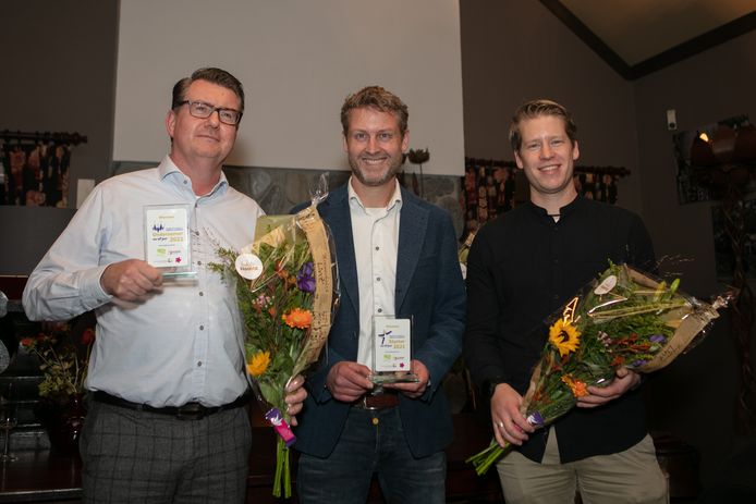 VLNR Onno-Pieter Sonnega van Plastchem , Richard van Wijk en Yoram van Langen van Apps4Tableau