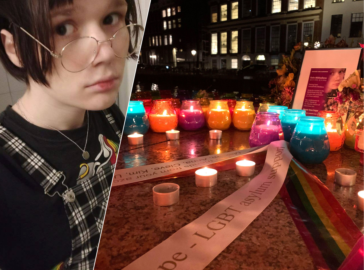 De aanvraag van lhbti-asielzoeker Katya (21) werd afgewezen, twee weken ...