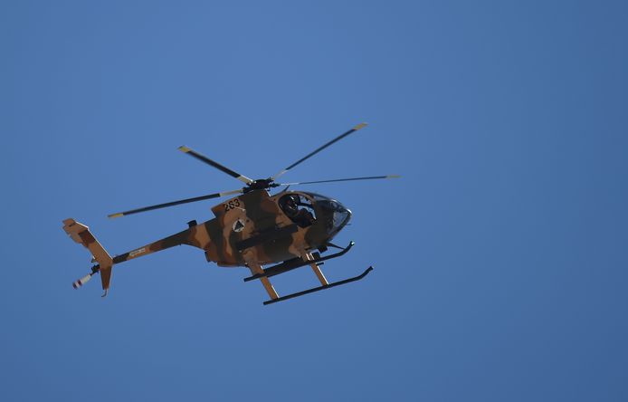 Archiefbeeld van een Afghaanse legerhelikopter