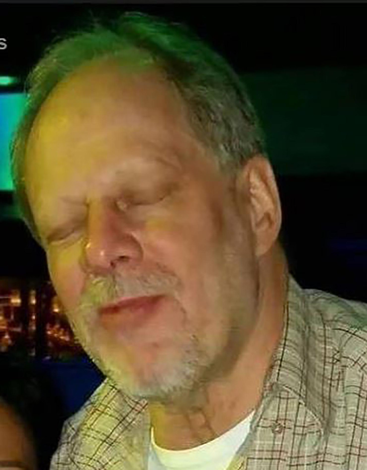 Stephen Paddock, de schutter van Las Vegas. Wanneer de foto is gemaakt, is niet duidelijk. Beeld AFP