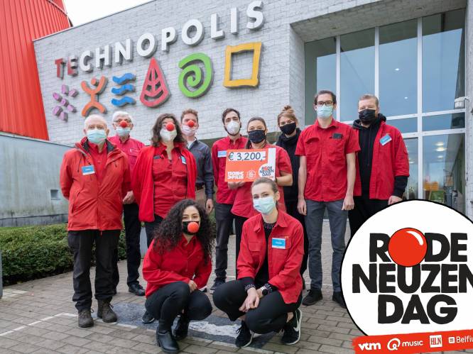 Technopolis schenkt 3.200 euro aan Rode Neuzen Dag
