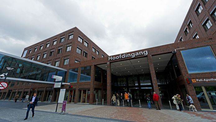 Hoofdingang van het Maasstad ziekenhuis.