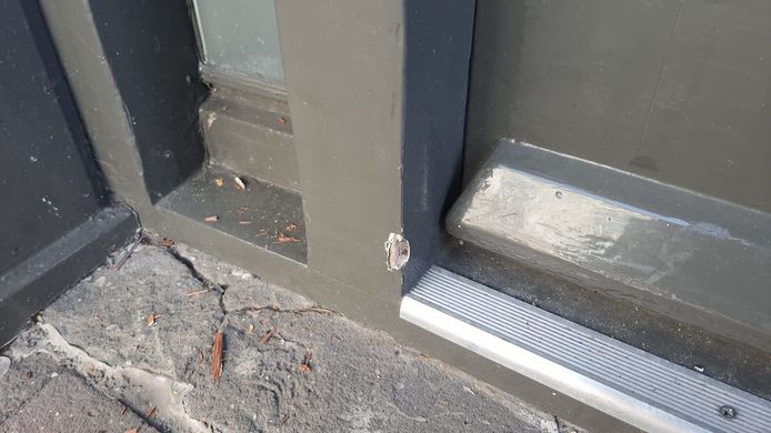 Pand beschoten in Breda